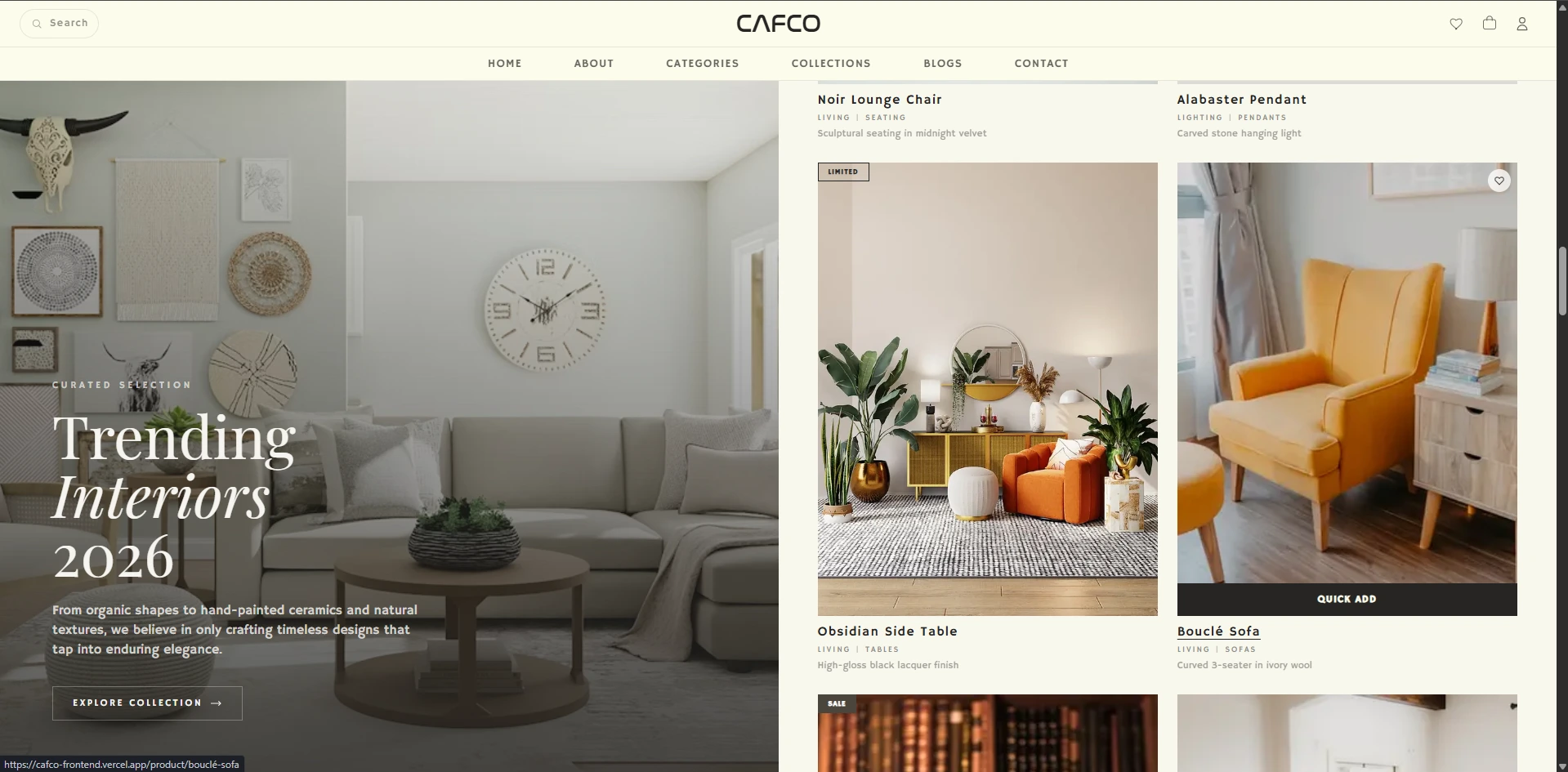 Trending Interiors & Products