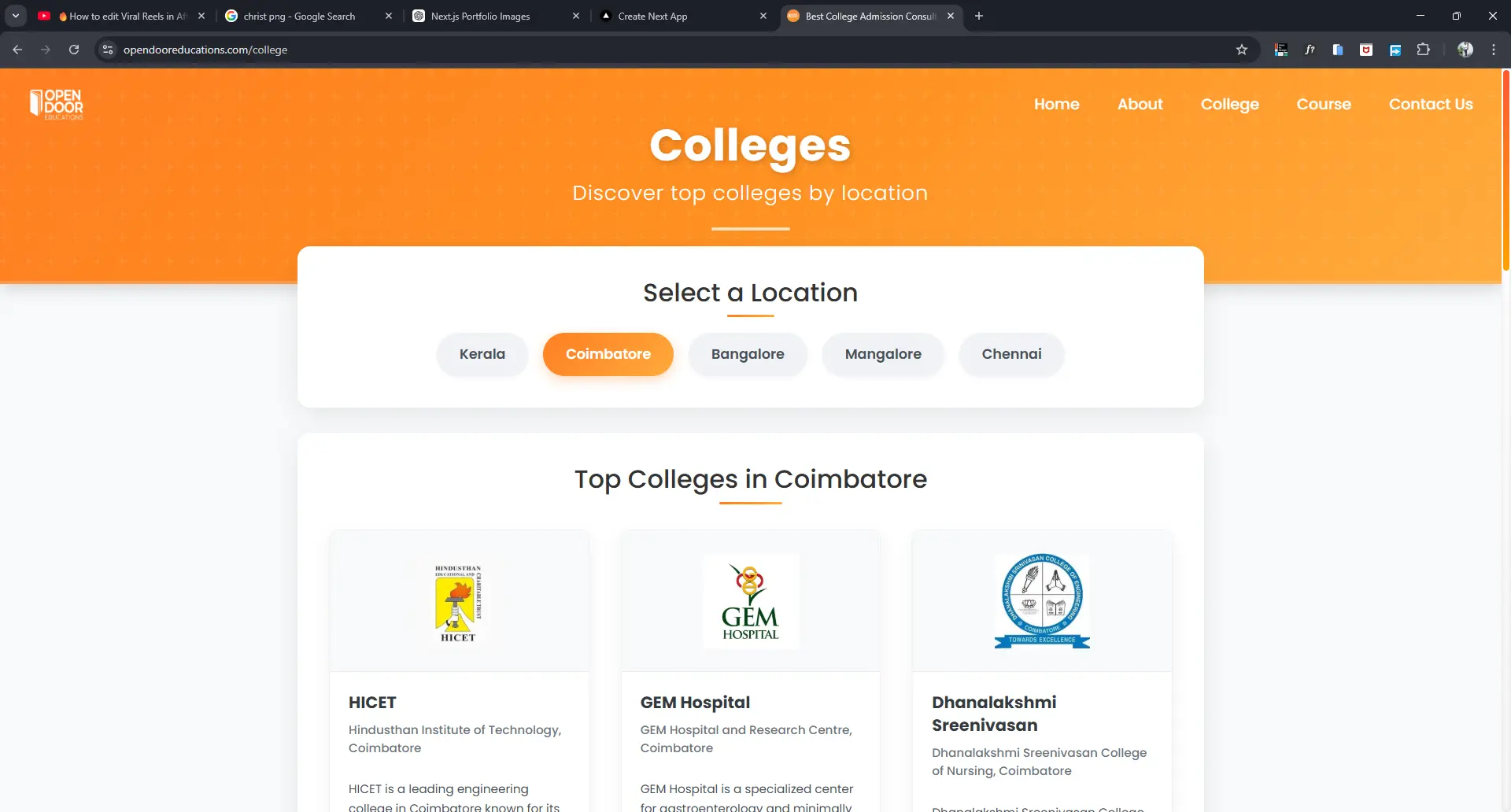 College Directory
